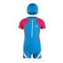 Fashion design high quality swimsuit bucket hat zipper  bodysuit swimwear