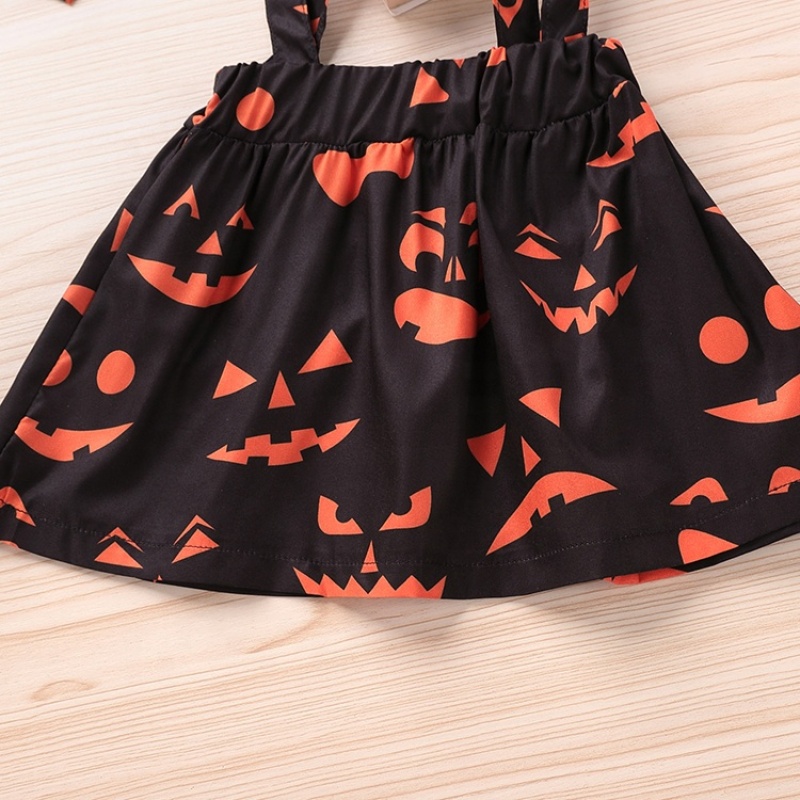 2021 trendy ruffle cartoon printed romper suspender dress