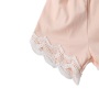 Fashion Kids Baby Girls Outfits Flower Embroidered Short Sleeve Shirt And Shorts 2 Pieces Sets