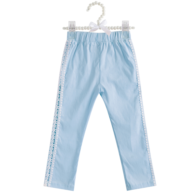 Boutique baby girl clothing long trousers lace sports pants kids cotton leggings