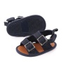2021 supplier double buckle strap new born shoes sandals