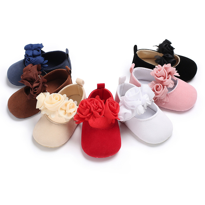 Promotional Casual Wear Beautiful Baby Newborn Girls Shoes for Sale