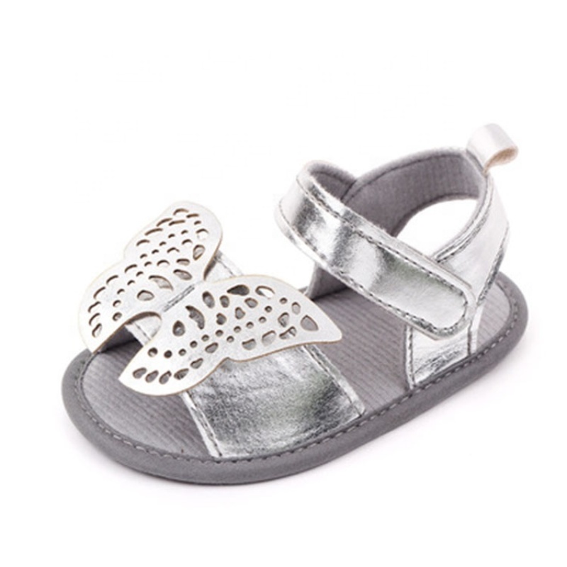 New Arrivals bling trendy butterfly shoes sandals