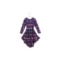 Wholesale Top Quality Girls Christmas Ruffle High-low Dress
