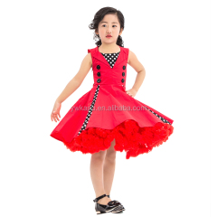1950's Baby Girl Dresses New Style Beautiful Long Frocks Casual Formal Boutique Sock Hop Dresses 