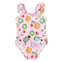 Manufacturers fashion custom designer bodysuit kids swimwear fruit bikini