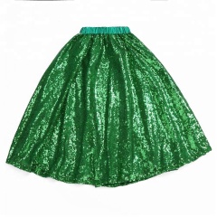 Summer shiny girl kids clothes sequin skirt wholesale children's boutique clothing