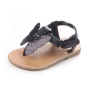 2021 latest flip flop strap sequins butterfly sandals