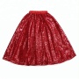 Summer shiny girl kids clothes sequin skirt wholesale children's boutique clothing