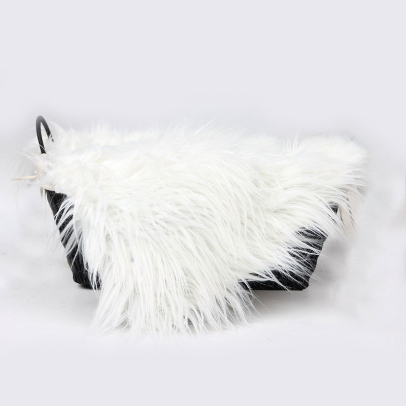 INS Hot Newborn Baby Long Shag Faux Fur photography props Posing pad  blankets