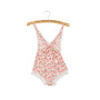 New products 2018 baby clothes vintage lace romper with high quality print
