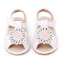 Latest style flat soft sole princess sandals