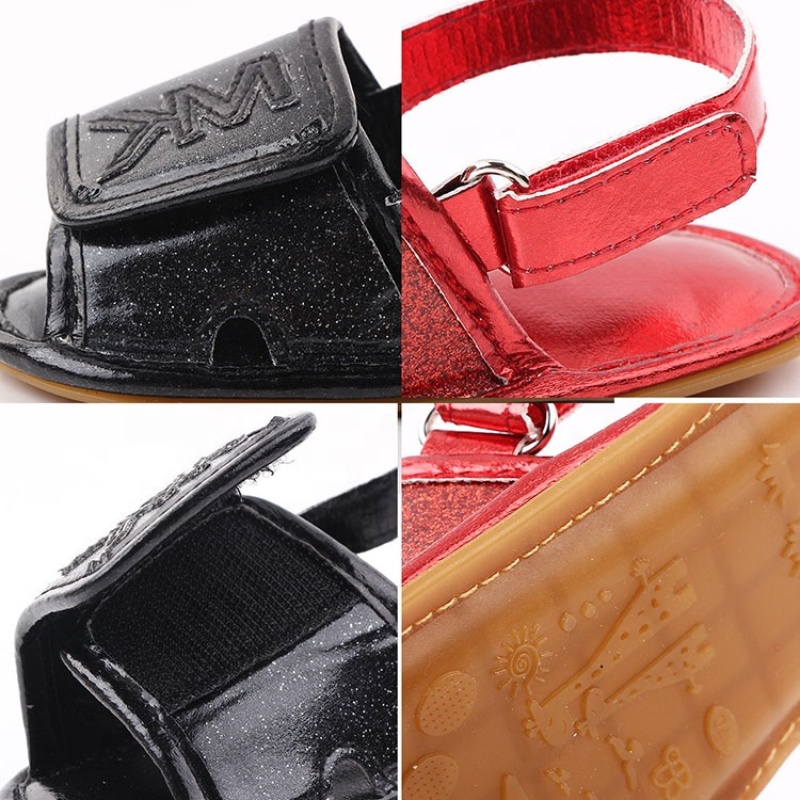 New model trendy baby shoes high quality leather sandals
