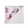 2021 trend flower dot fabric pacifier baby swaddle blanket super soft