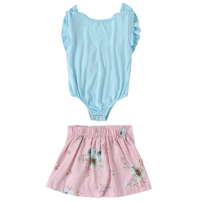 Latest Design Children Leotard With Skirts Set For Girls 