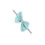 Natural elastic baby hair accessories bow-knot lace pearl beaded headband