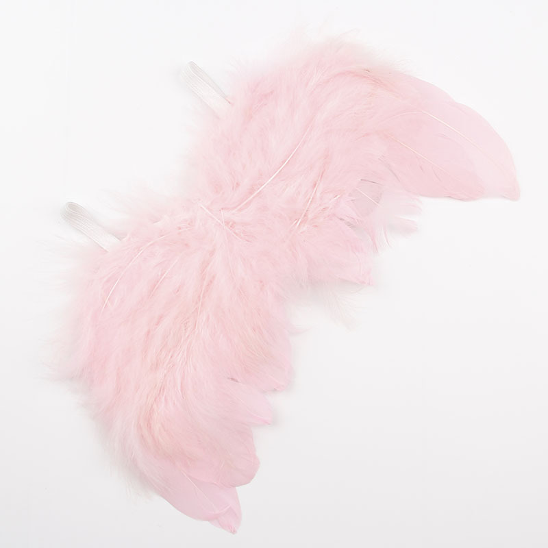 White Newborn Baby Feather Fairy Angel Wings Photography Props