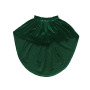 Hot sale wholesale christmas green high waist velvet swallow tail girl fashion kids skirts