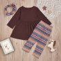 Wholesale thanksgiving cute trendy baby designers dress clothes set