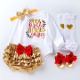 2021 manufacturer thanksgiving day cute digital print infant baby shoes stocking clothing sets