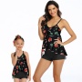 2021 wholesale sexy custom print high cut bikini female swimwear