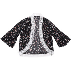 KAPU toddler of girl long sleeve top photo Chiffon Bell Top fashion top for girl