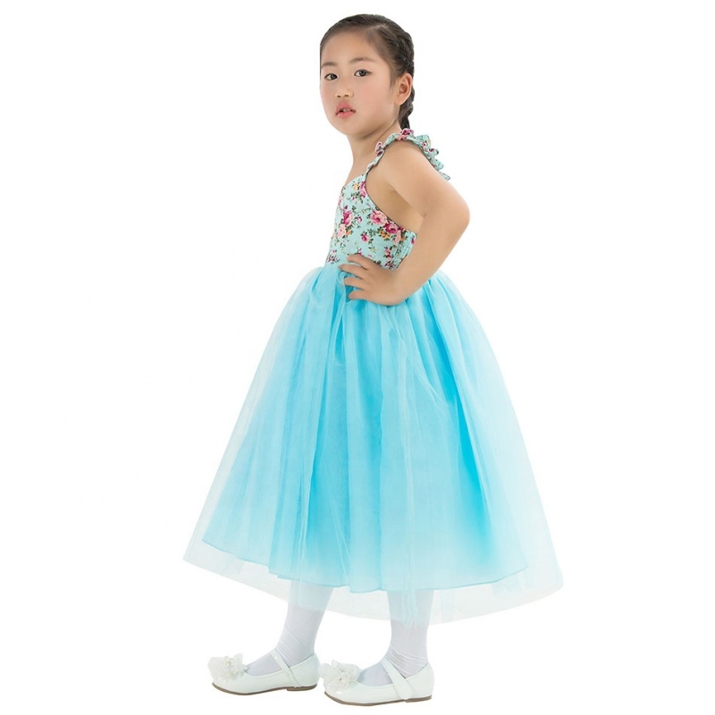 Custom Latest Children Frocks Design Kid Evening Party Clothes Dresses For Girls