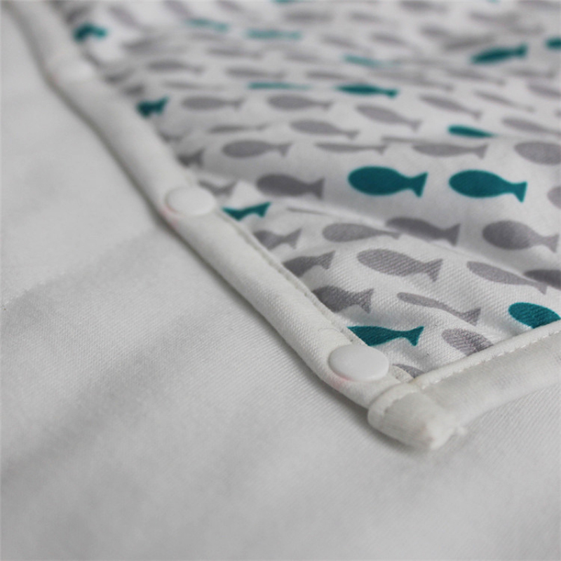 Manufacture super soft cotton breathable muslin newborn baby winter warm swaddle bag blanket