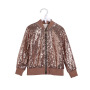 Girl Sequin Jacket Clothing Glitter Dresses Clothes Wholesale Trendy Lovely Ready to Ship European Sleeveless 8-16 Days 1-3 Days