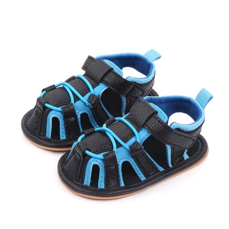 2021 round toe baby boy casual shoes hollow out sandals