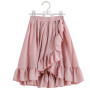 New Arrival Manufacturer Skirt Baby Girl Pink Plain Maxi Ruffles Single Layer Fashion Skirt
