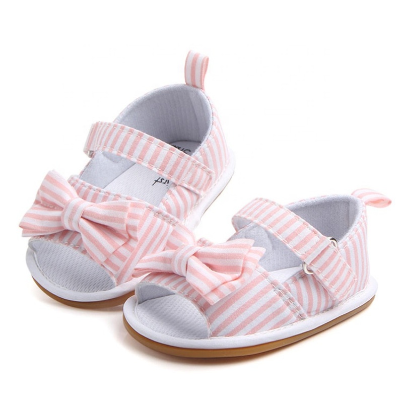 2021 designer cute white flower embroidered baby princess shoes