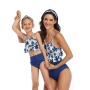 New arrival modest sexy high waist swimwear women little girl swimsuit