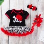 Halloween 2021 boutique multicolor pettiskirt baby  wear set