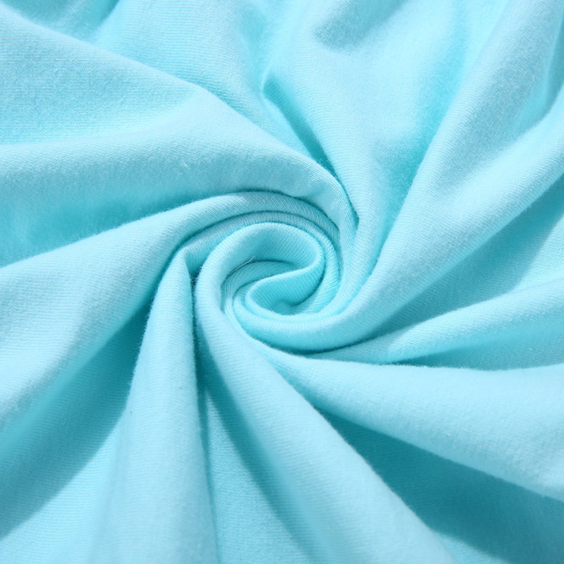 KAPU Autumn Blue cotton pink plain long chiffon slim girls cute dresses