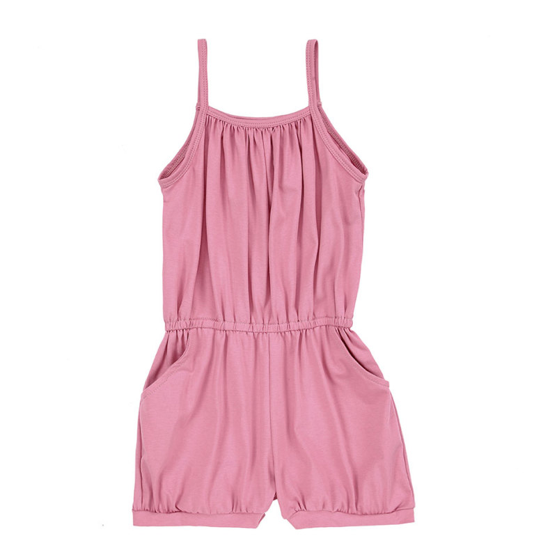 New Fashion cotton romper Toddler Girls Baby Clothes Girl Sleeveless  Harem Frock Romper Clothing