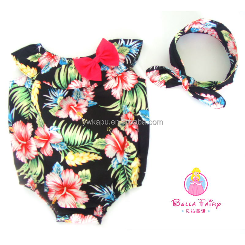 Hot Seller Baby Clothes New Model Romper Baby Girls Seaside Bella Romper New Sale Boutique Kids Summer Clothes