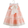 Hot Selling Designer Pretty Girls Beautiful Frocks Clothing Children Boutique Long Maxi Dresses and Short Skirts for Kids