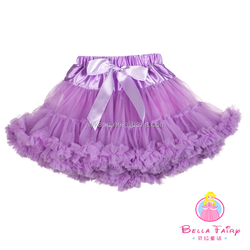 Wholesale Baby Girls Chiffon Fluffy Pettiskirts Ballet Dance Wear Pettiskirt