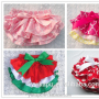 2018 Wholesale plain baby bloomers for kids ruffle diaper cover satin bloomers with bow