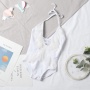 Vendor swimwear long sleeve   trendy bikinis flowers swimsuits
