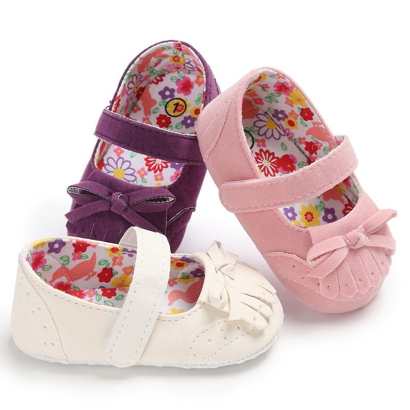 Latest Design Fancy Infant Newborn Girl Shoes for Sale