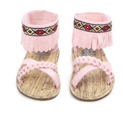 Best Selling pink black white comfort rope shoes tassel sandals