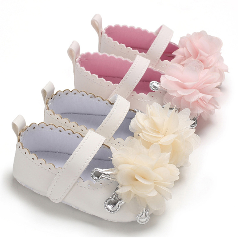 Brand New High Quality Fancy Girls Walking and Running Shoes Prewalker for Children and Baby