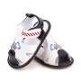 Manufacturer cute fashionations round toe leather toddler sandals