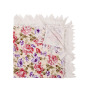 Wholesale White Embroider Cotton Baby Kid Lace Blanket For Months
