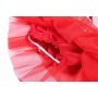 2018 Newest design chiffon fabric skirt with sequin headband set 4th of July tutu skirts for girls