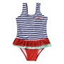 USA modest breathable high quality one piece beach swimwear