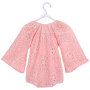 2019 Hot Sale  Import Custom Baby Girl Lace Clothes Big Bow Romper For Girl
