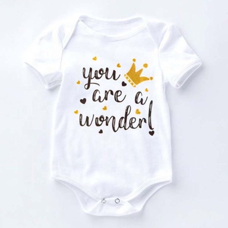 Hot Sale Cotton Toddler Birthday Romper For Girls